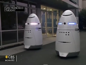 Robot biztonsági őr a nagy IT-cégeknél