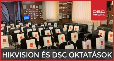 Hikvision és DSC oktatások a DSC Hungáriánál – 2023 november