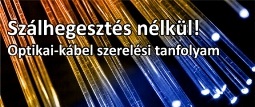 Optikai-kábel szerelési tanfolyam a Modern Alarm Kft-nél