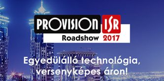 Próbálja ki a PROVISION-ISR Roadshow 2017 rendezvényen a márka CCTV rendszereit!