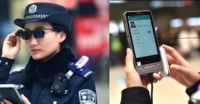 Arcfelismerő „okos-napszemüvegek” a kínai rendőrség eszköztárában