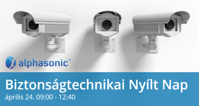 Alphasonic Biztonságtechnikai Nyílt Nap