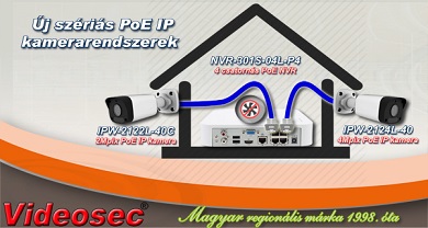Új szériás PoE kamerarendszerek a Videosec kínálatában