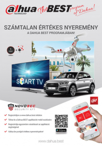Dahua BEST Program a Novosec Security Kft-nél