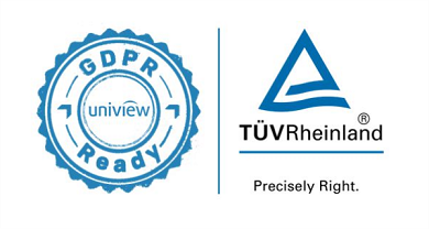 GDPR tanúsítványt kapott az Uniview a TÜV RHEINLAND-tól