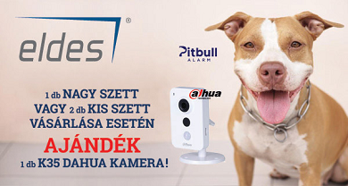 Eldes szettek, ajándék Dahua kamerával a Novosectől