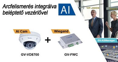 Hogyan kapcsolja össze arcfelismerő kameráját GV FWC modullal?