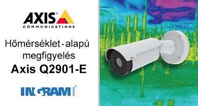 Hőmérséklet-alapú megfigyelés az Axis Q2901-E IP kamerával