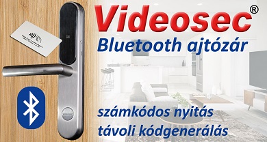 Bluetooth vezérlésű elektromos zár apartmanokhoz