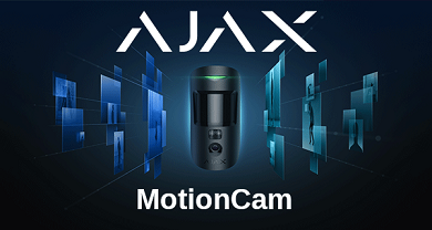 Ajax MotionCam – Vizuális riasztásellenőrzés pillanatok alatt