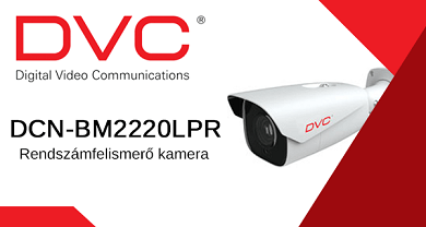 DVC DCN-BM2220LPR rendszámfelismerő kamera