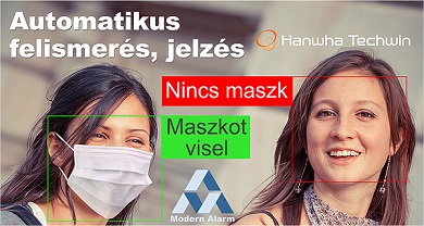 Nincs maszk, esetleg félrecsúszott...? 