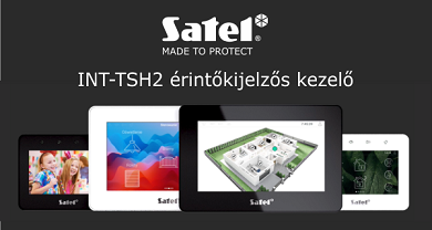 SATEL INT-TSH2 érintőkijelzős kezelő