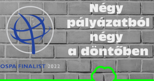 Négy pályázatból négy a döntőben