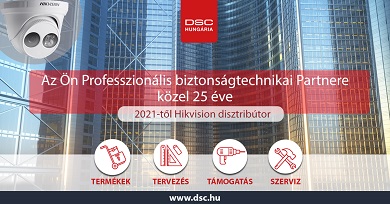 A DSC Hungária Kft. Hikvision disztributor