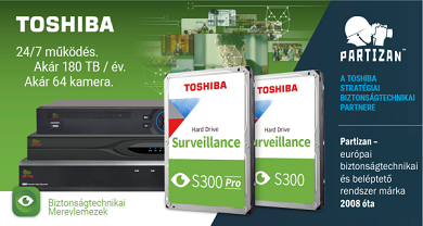 A Partizan Security és a Toshiba Electronics Europe partneri megállapodása 