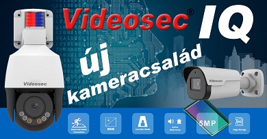 Videosec IQ - új kameracsalád érkezik