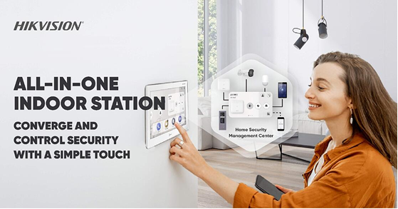 A Hikvision bemutatja az All-in-one beltéri állomást az integrált biztonsági megoldások számára