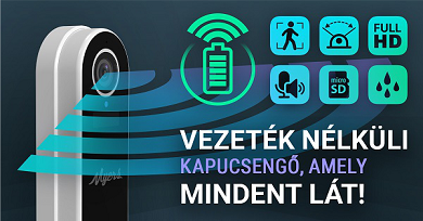 Myers MBD-100 - vezeték nélküli kapucsengő, amely mindent lát