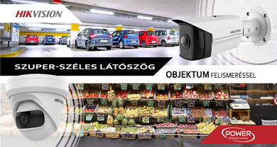 Hikvision 4 megapixeles „G0P” szériás kamerák