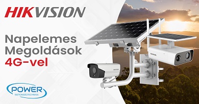 Hikvision napelemes megoldások 