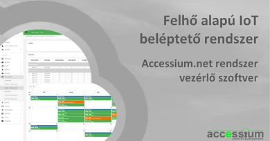 Accessium.net beléptető rendszer vezérlő szoftver