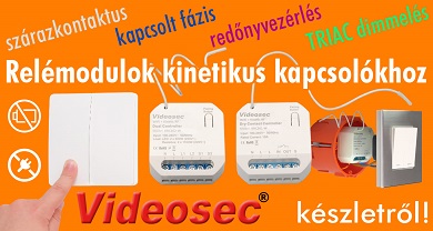 Kisméretű KRC200-relémodulok kinetikus kapcsolókhoz