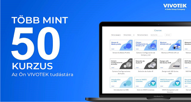 Vivotek Akadémia – több mint 50 online oktatás