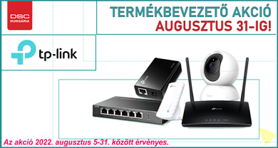 TP-Link termékek a DSC Hungáriánál