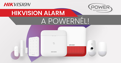 Hikvision Alarm a Powernél