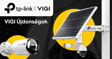 TP-link VIGI intelligens napelemes áramellátó rendszer