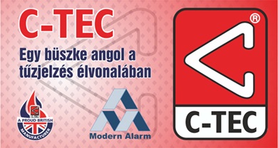 Élvonalbeli angol tűzjelző-rendszer a Modern Alarm Kft-től