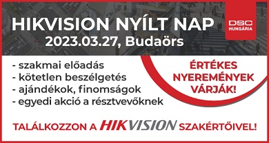 Hikvision nyílt nap a DSC Hungáriánál