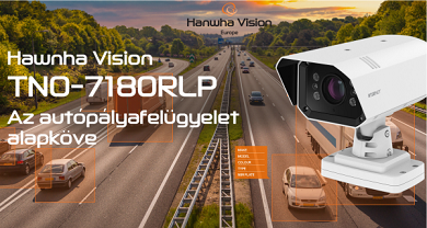 A Hanwha Vision bemutatja a mesterséges intelligenciával felszerelt, nagy sebességű kamerát 