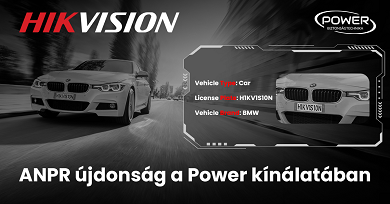 ANPR újdonság a Power kínálatában