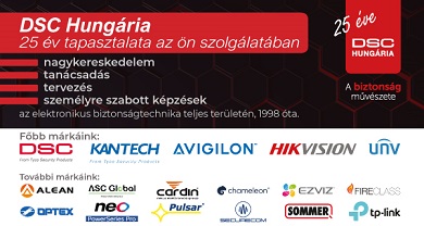 Avigilon, DSC, Hikvision és Uniview újdonságok, meglepetések és játék a DSC Hungária standjánál