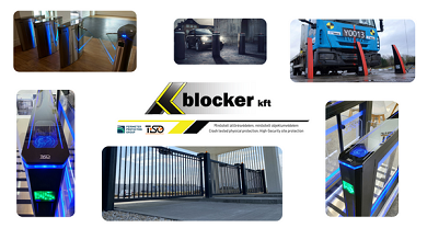 Személy- és gépjármű beléptető megoldások a Blocker-től