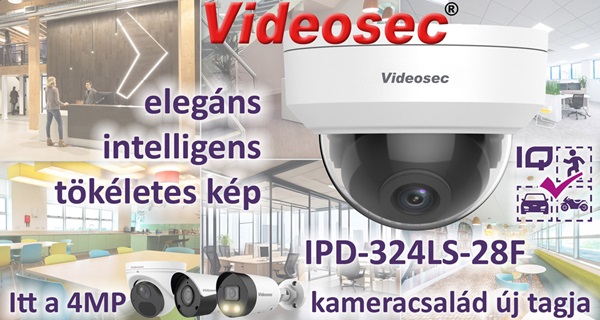 IPD-324LS-28F - népszerű kamera, új kialakítás