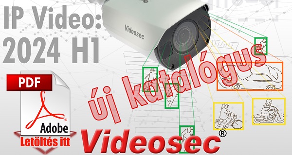 Új letölthető PDF katalógusok a Videosec weboldalán