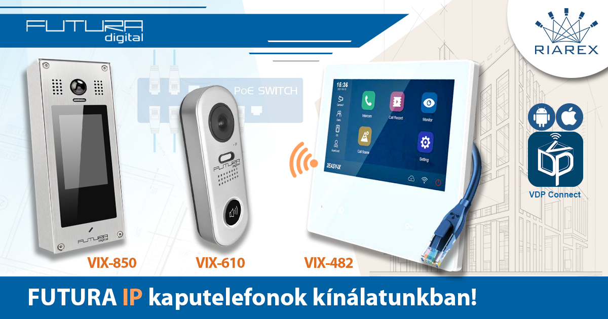 FUTURA IP kaputelefonok