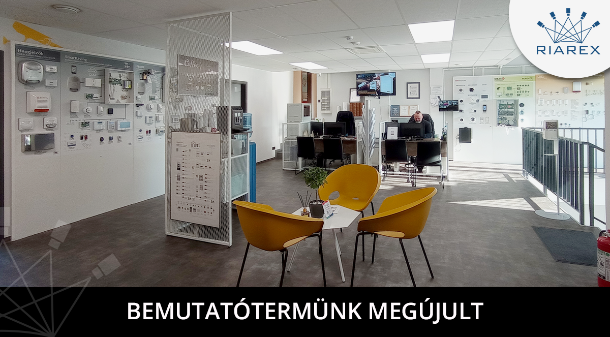 A Riarex Kft megújult bemutatóteremmel várja partnereit 