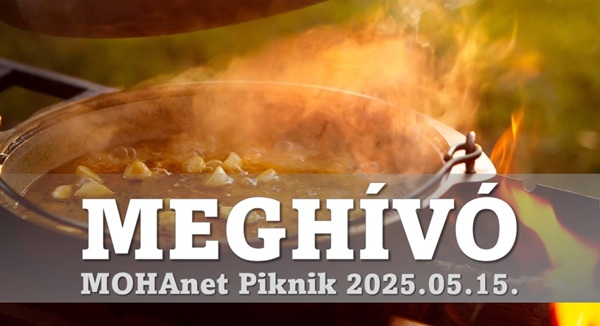 Május 15-én ismét MOHAnet Piknik
