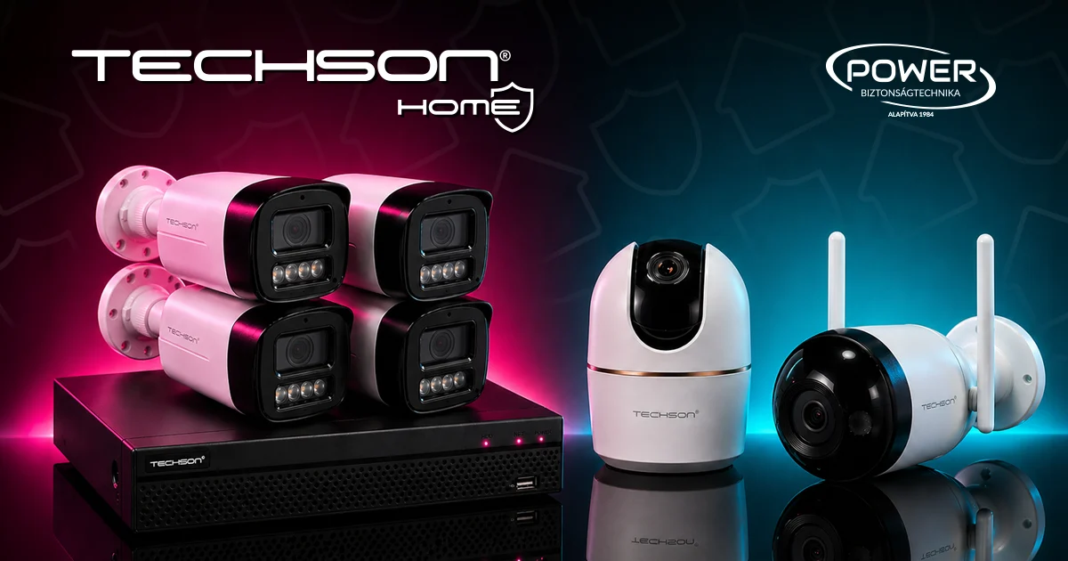 Techson Home – Egyszerű, okos és elérhető otthonbiztonság