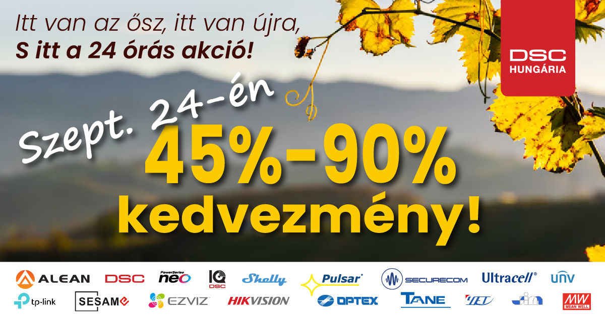 Szeptember 24. > 24 órás akció a DSC Hungáriánál