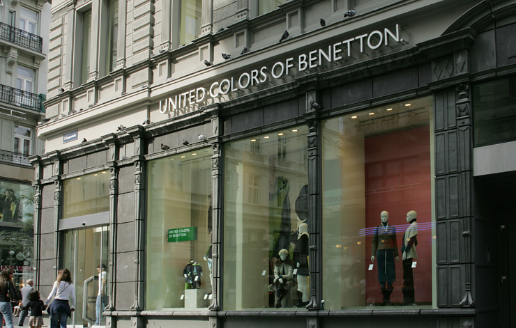 Axis-Netavis együttműködés a bécsi Benetton áruház védelmére