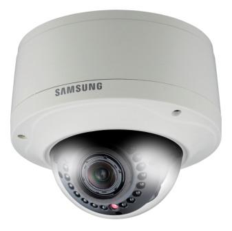 Samsung SNV-7080R vandálbiztos inframegvilágítós kültéri dome kamera