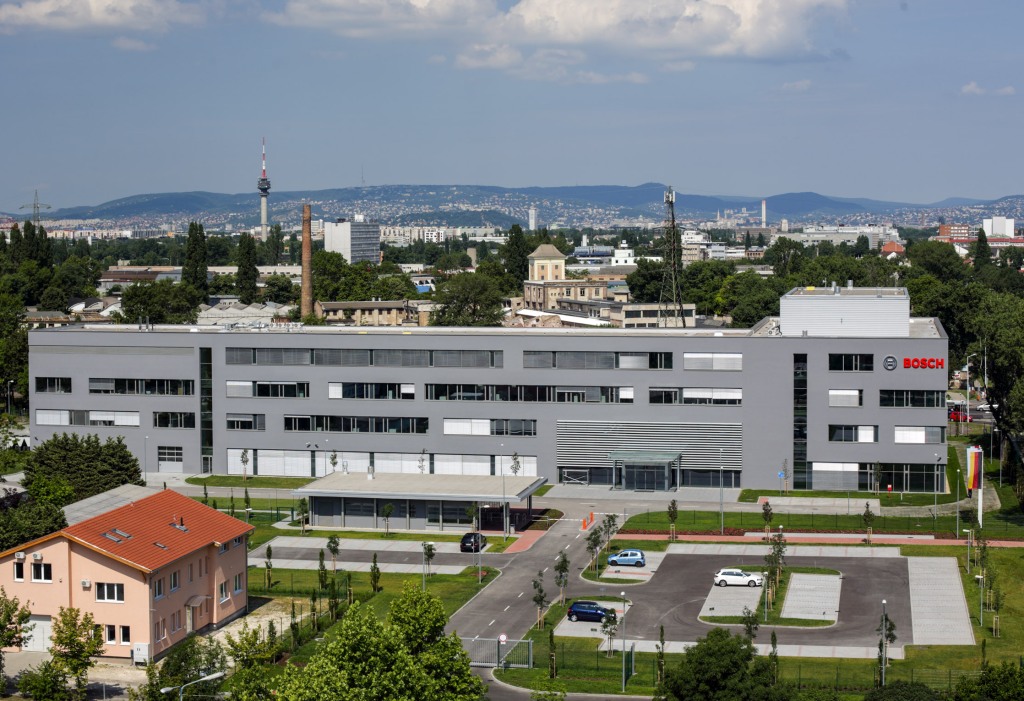 Új épületben a Bosch Biztonságtechnika