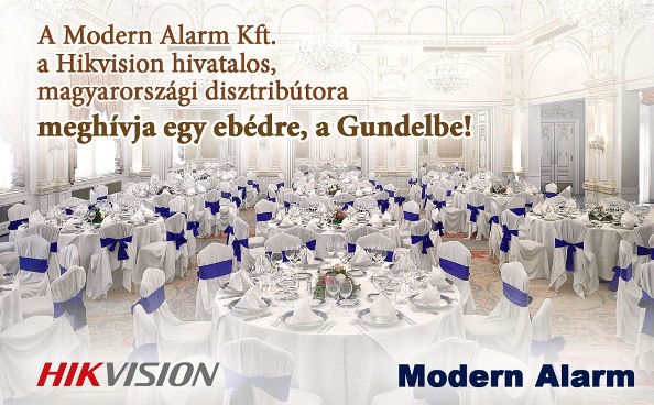 A Gundelbe hívja a telepítőket és a tervezőket ebédelni a Modern Alarm
