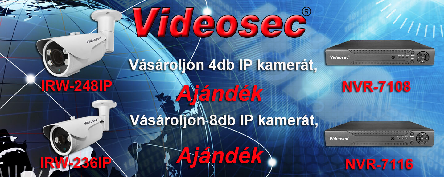 Videosec  IP akció