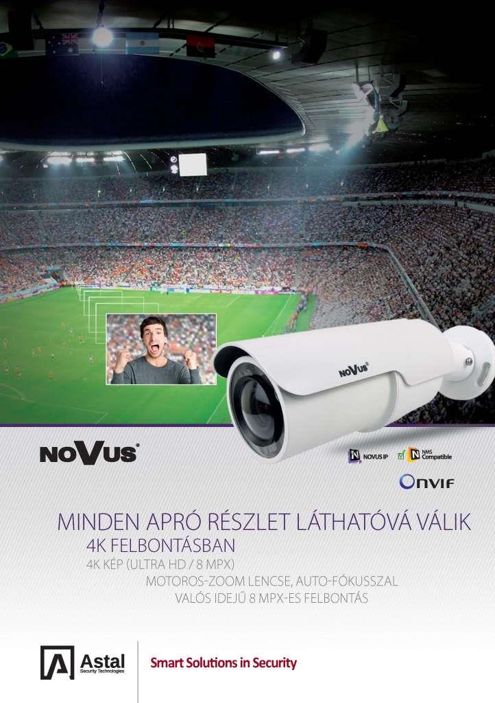 Új 8 Mpx-es kamera az Astal Security Technologies Kft. kínálatában